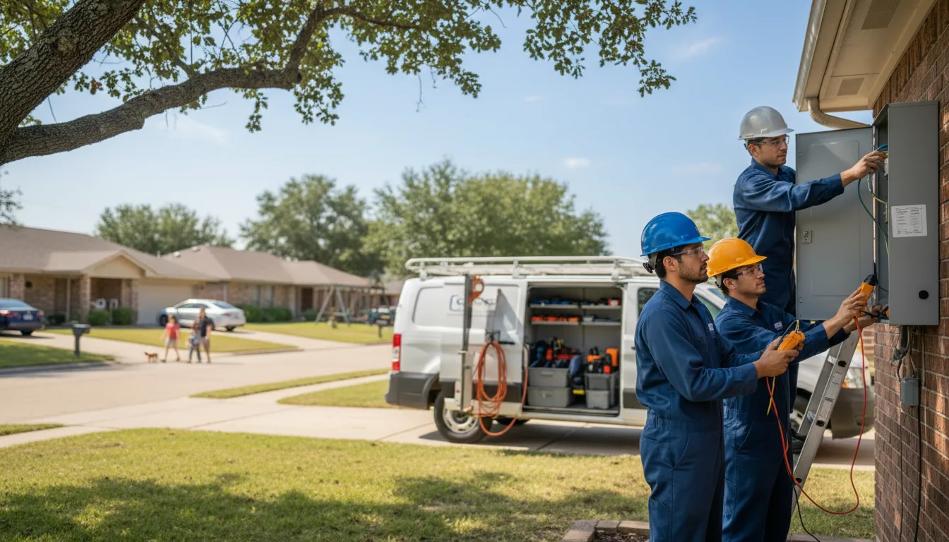Certified electrician providing emergency electrical services in Chaffee, MO